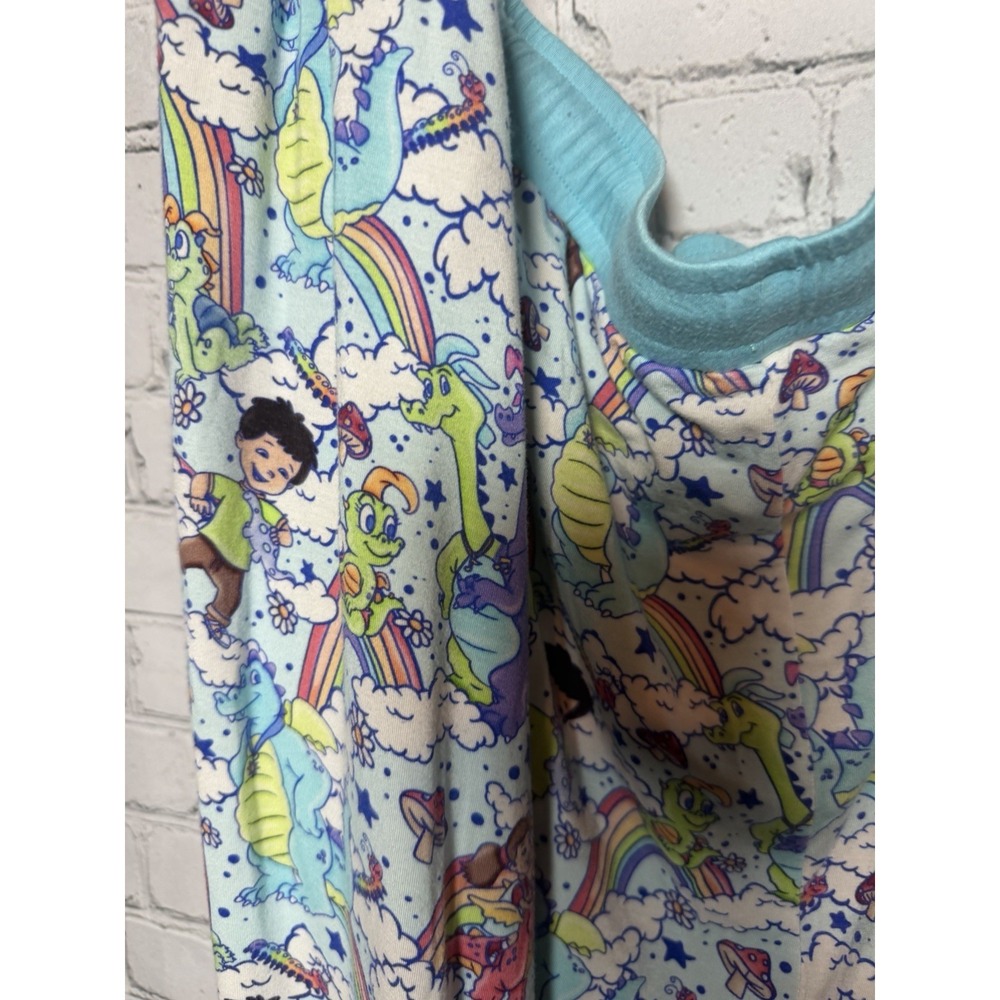 Dragons Tales Bamboo Pajama Bottom Joggers Women's Plus 3X Showstopper